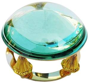 Fabricante Mayorista de Lupa de Escritorio de Metal Ligero, Color Personalizado, Logotipo Náutico Indio, Decoración Coleccionable Art Deco - Product Image 1