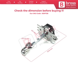 BDP728 Limitador de Apertura de Puerta Trasera para Laguna MK2 2001-2007 Twingo MK2 2007-2014 Wind 8200000722 - Product Image 5
