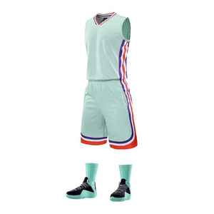 Maillot de basket-ball OEM de haute qualité pour hommes, uniforme de sports d'hiver avec caractéristique respirante et logo imprimé personnalisé, vente en gros - Product Image 5