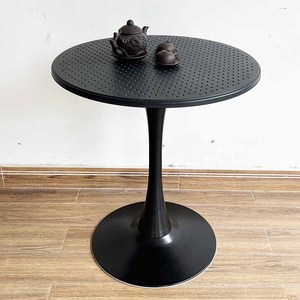 Tulip Round <b>Dining</b> <b>Table</b> 60cm Plastic Top with Iron Legs-ST1545F - Product Image 2