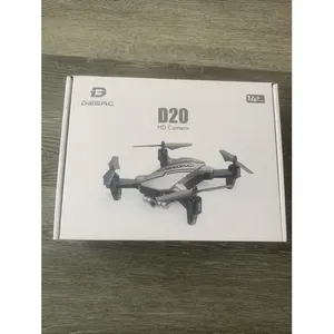 Dronehint D20 HD Camera Racing Drone avec 360 Flip et support de téléphone pliable à 3 vitesses pour débutants Télécommande argentée incluse - Product Image 1