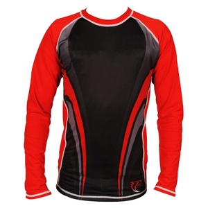 2025 MEJOR ESTILO DE CORTE RASH GUARD FABRICACIÓN MANGA LARGA RASH GUARD/DISEÑO PERSONALIZADO JIU-JITSU RASH GUARD - Product Image 1