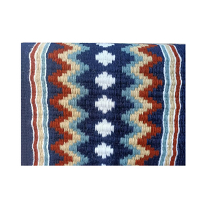 Prix de gros, laine de Nouvelle-Zélande, couverture de selle multicolore, style western, vente chaude, qualité extrême, couverture de spectacle pour l'équitation - Product Image 6