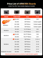 CTFLY Mejor Precio Placa Base Integrada ARM Rockchip RK3568/RK3288/RK3399/RK3588 Placa Android Linux con Wifi 4G Puerto LVDS/hd-mi