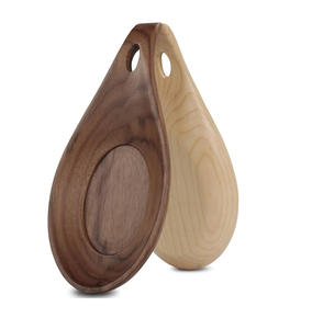 Vente en gros d'ustensiles en bois accessoires 9pc teck outils de cuisine cuillère spatule louches bambou ustensiles ensembles conception - Product Image 6