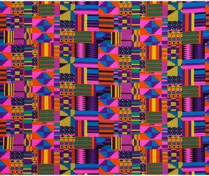 Premium 6 Yards Golden Grand Wax Coton Tissu Impressions Africaines avec Véritable Or Néerlandais Ankara Pagne Nouvelle Arrivée Kinshasa - Product Image 6