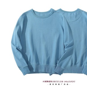 เสื้อสเวตเตอร์คอกลมแขนยาวสำหรับผู้ชาย, เสื้อกันหนาวผ้าฝ้าย100% คอกลมแขนยาวเสื้อมีฮู้ดแฟชั่นแนวสตรีทโอเวอร์ไซส์ - Product Image 3