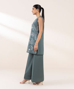 Vente en gros respirant léger de haute qualité pakistanaise Kurti Kameez imprimé sur mesure pour fête porter OEM disponible - Product Image 3