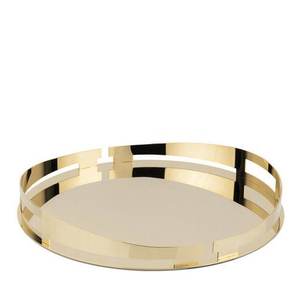 Plateau de service de décoration de table pour fête de mariage plateau de service de restauration plateau de serveur de nourriture pour petit déjeuner pâtes avec poignées plateau de service en métal - Product Image 4