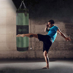 Heavy Punching <b>Bag</b> With Strong Hanging Straps Ideal For Boxing MMA <b>Training</b> Fitness Workout And Home Gym Practice Use - Product Image 4