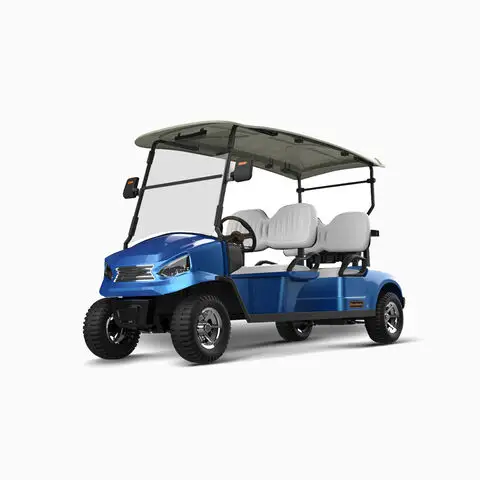 Carrinho de golfe elétrico 4 lugares com tração nas 4 rodas, preço barato, carrinho de carrinho elétrico para carros, carrinho de golfe