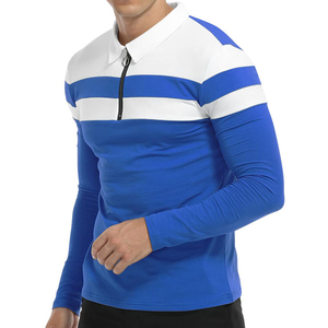 Venta al por mayor caliente de poliéster de algodón personalizado impreso ropa informal de los hombres polos personalizados con logotipo bordado polos de los hombres - Product Image 5