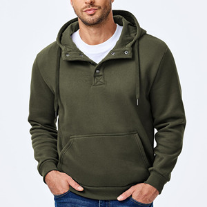 Top personalizado 6XL peso pesado de gran tamaño francés Terry Hoodie 100% algodón grueso 500 Gsm 3DPrinted en relieve hombres Streetwear bordado - Product Image 3