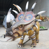 4 mètres Dinosaur Land Animatronic Styracosaurus