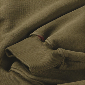 เสื้อสเวตเตอร์ผ้าคอตตอนสำหรับผู้ชายผ้าฟลีซให้ความอบอุ่นแบบสวมหัวสวมใส่ในชีวิตประจำวัน - Product Image 6