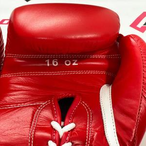 Guantes de Boxeo de Piel de Vacuno Auténtica de Primera Calidad para Competencia, con Logotipo OEM, para Artes Marciales, Sparring, Entrenamiento, Cómodos para Adultos - Product Image 4