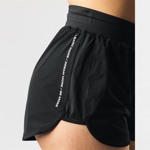 Shorts de sport taille haute pour femmes Shorts de sport d'entraînement à séchage rapide avec poches Casual Loose Fit Wholesale Supply Shorts pour femmes - Product Image 5
