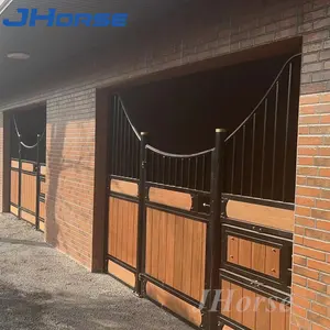 Avrupa güç binicilik durak bekçi ahır kapı sistemi satılık bambu at ahırlar