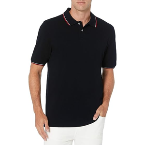 Vente en gros de polo pour hommes chemise en piqué de coton respirant à manches courtes de haute qualité, style d'affaires, chemise multicolore, broderie de logo - Product Image 3