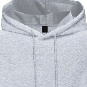 Sudaderas con Capucha para Hombre, Diseño Sólido, Estilo Casual, Ropa de Calle para Invierno, Cuello con Capucha, Algodón/Poliéster Transpirable, Hecho en Pakistán - Product Image 2