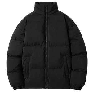 Chaquetas Bomber Acolchadas de Lona con Cuello Alto, Impermeables y Cortavientos, Estilo Urbano, para Fabricantes OEM de Moda, Lisas y sin Marca - Product Image 1