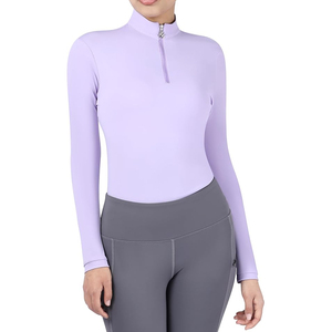 Crea tu Propia Camisa de Equitación Moderna para Mujer, de Alta Calidad, Personalizada, con Tela Ligera y Transpirable, Impresión de Logotipo y Bordado - Product Image 1