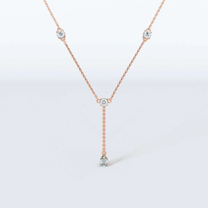 10k or massif laboratoire cultivé diamant collier laboratoire cultivé diamant mariage collier femmes pendentif collier pour anniversaire bijoux - Product Image 3