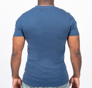 Venta al por mayor personalizada algodón Spandex hombres gimnasio camiseta ropa deportiva de alta calidad para correr para los atletas - Product Image 5