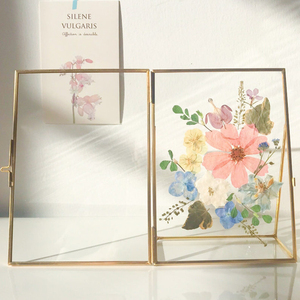 Modern Design Handmade Bulk Quantity Making Clear Glass Gold Finished Tabletop Decorative <b>Photo</b> <b>Frame</b> Custom Size Wedding Decors - Product Image 2