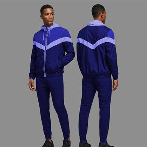 Survêtement coupe-vent unisexe personnalisé Veste de sport pour homme avec fermeture éclair Tenues en nylon Survêtement coupe-vent pour homme et femme - Product Image 2