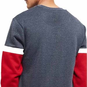 Sweat-shirt à col rond en coton 100% pour homme, vente directe d'usine, pull oversize, molleton uni, unisexe - Product Image 4