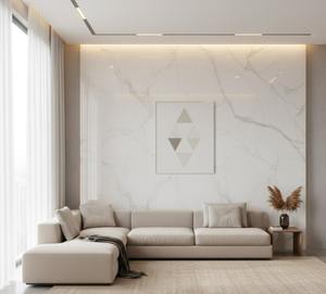 Losas de Mármol Blanco Indio Makrana Natural para Pisos Modernos, Encimeras, Exteriores, Dormitorios, Vestíbulos, Villas, Pulido - Product Image 2