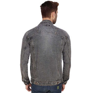 Vente en gros de qualité supérieure Nouveau style de veste pour hommes de haute qualité Street Casual Jeans Jacket à vendre - Product Image 2