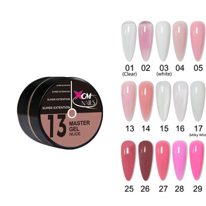 XGM NAILS OEM/ODM Nuevo M06 TPO HEMA Free Builder UV Gel No TPO Extension Poly Nail Gel Cumple con las nuevas reglas estándar de la UE - Product Image 6