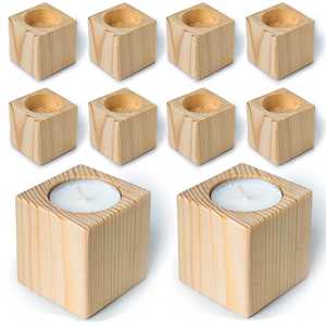 100%premium quality wooden <b>tea</b> <b>light</b> holders - Product Image 5