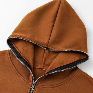 Sudadera con Capucha de Alta Calidad, 100% Algodón, Cierre Completo, Forro Polar de Invierno, Transpirable y Gruesa - Product Image 3