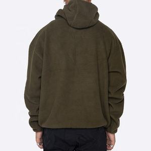 Nueva Sudadera con Capucha Estilo Balaclava Personalizada, Sudadera Sherpa Cálida y Gruesa Unisex para Invierno, Sudadera con Cierre de Cremallera de Cuarto para Hombre - Product Image 4