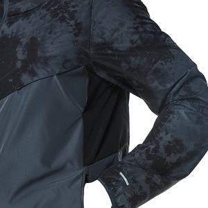 Unisexe léger en nylon coupe-vent Fitness veste avec capuche fermeture éclair imprimé décontracté en plein air vêtements d'été ensemble court pour hommes 2026 - Product Image 3
