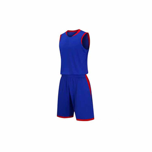 Vêtements de sport Dernière conception Uniforme de basket-ball Logo personnalisé Uniforme de basket-ball de couleur unie Prix raisonnable Service OEM - Product Image 4