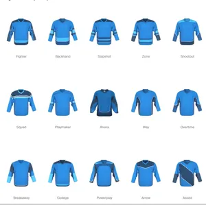 Ensemble d'uniformes de hockey sur glace Fabricant de maillots de hockey sur glace confortables de haute qualité les plus exigeants - Product Image 5