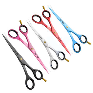 Tijeras de Peluquería Profesionales, Tijeras para Cortar Cabello de Color Personalizado, Tijeras de Peluquero Afiladas de Salón, Fabricante OEM, Tijeras de Alta Calidad - Product Image 1