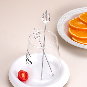 Fourchettes à fruits en acier inoxydable, mini-fourchettes légères pour la dégustation de collations et le thé de l'après-midi - Product Image 6
