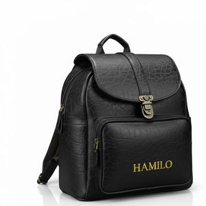 Best Design High Quality Cheap Price Waterproof PU <b>Leather</b> Custom logo <b>Laptop</b> <b>Backpacks</b> Business School <b>Backpacks</b> - Product Image 2