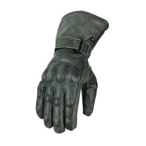 Gants en cuir durables pour motocyclette Gants pour hommes les plus vendus Gants de moto de course de vitesse de protection pour motocross - Product Image 2