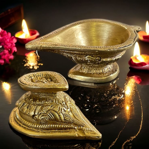 Festival Deco Diya Laiton Décoratif Akhand Diya pour Décor Décoratif La Plus Grande Entreprise De Fabrication - Product Image 1