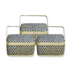 Venta caliente Exportación de Vietnam Almacenamiento ecológico hecho simple con cestas de bambú con alta calidad - Product Image 1