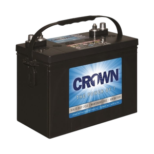 แบตเตอรี่ Crown 12V 100Ah AGM แบบ Deep Cycle ไม่ต้องบำรุงรักษา ชนิด VRLA ปิดผนึก - Product Image 1