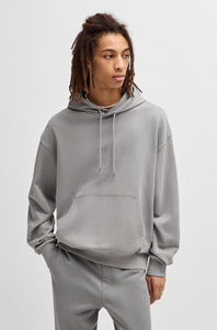 100% coton hommes hiver survêtement motif solide 2 pièces pull sweat et Jogging pantalon Street Wear Streetwear - Product Image 4