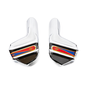 Couvre-fourches de qualité supérieure pour motos Lambretta LI S3 TV3 SX GP/DL Serveta, finition chromée premium - Product Image 2