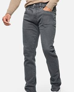 Pantalones vaqueros ajustados de alta calidad para hombre, pantalones vaqueros elásticos de color sólido de estilo callejero informal para primavera, verano, otoño e invierno, pantalones para hombre - Product Image 3